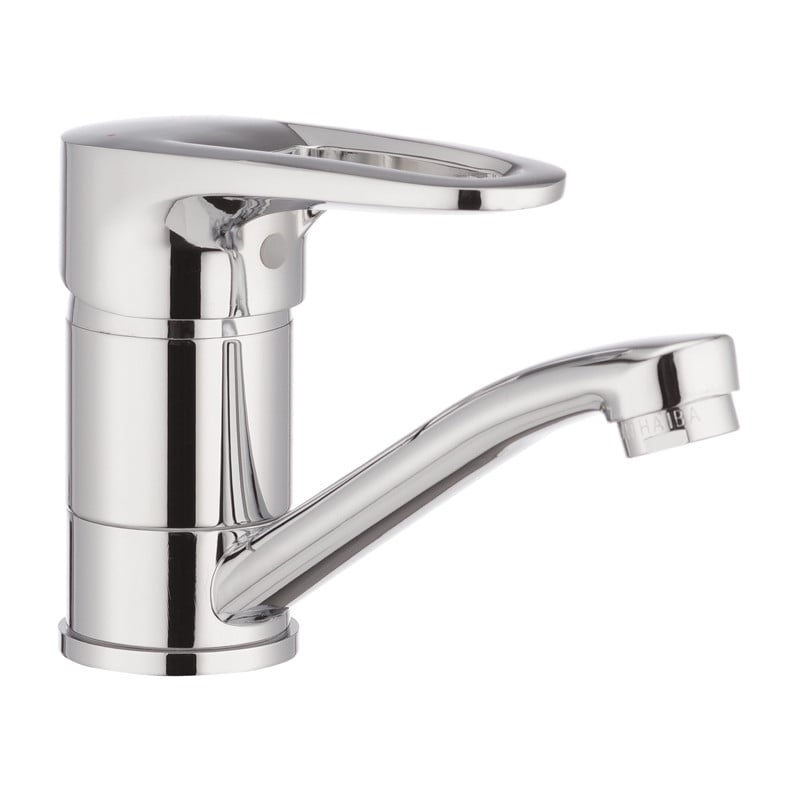 Смеситель для умывальника Haiba OPUS 555 излив 15 см (HB0336) Смеситель для умывальника Haiba OPUS 555 излив 15 см (HB0336)