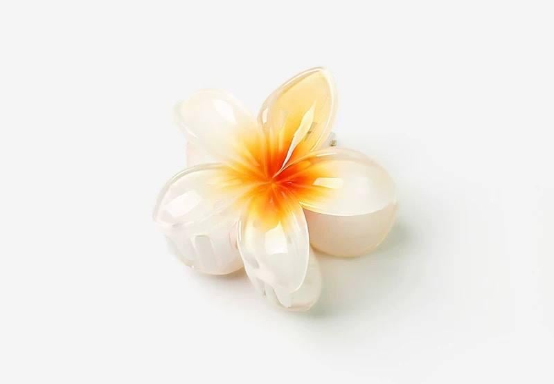 Заколка для волос цветок Бежевый (2455864313)