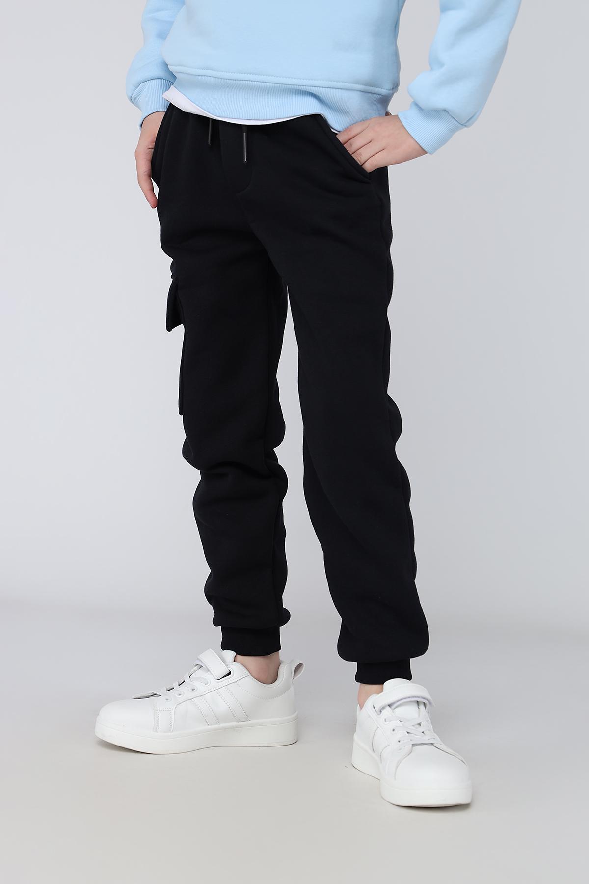 Брюки спортивные для мальчика 140 см см Темно-синий (ЦБ-00286453)