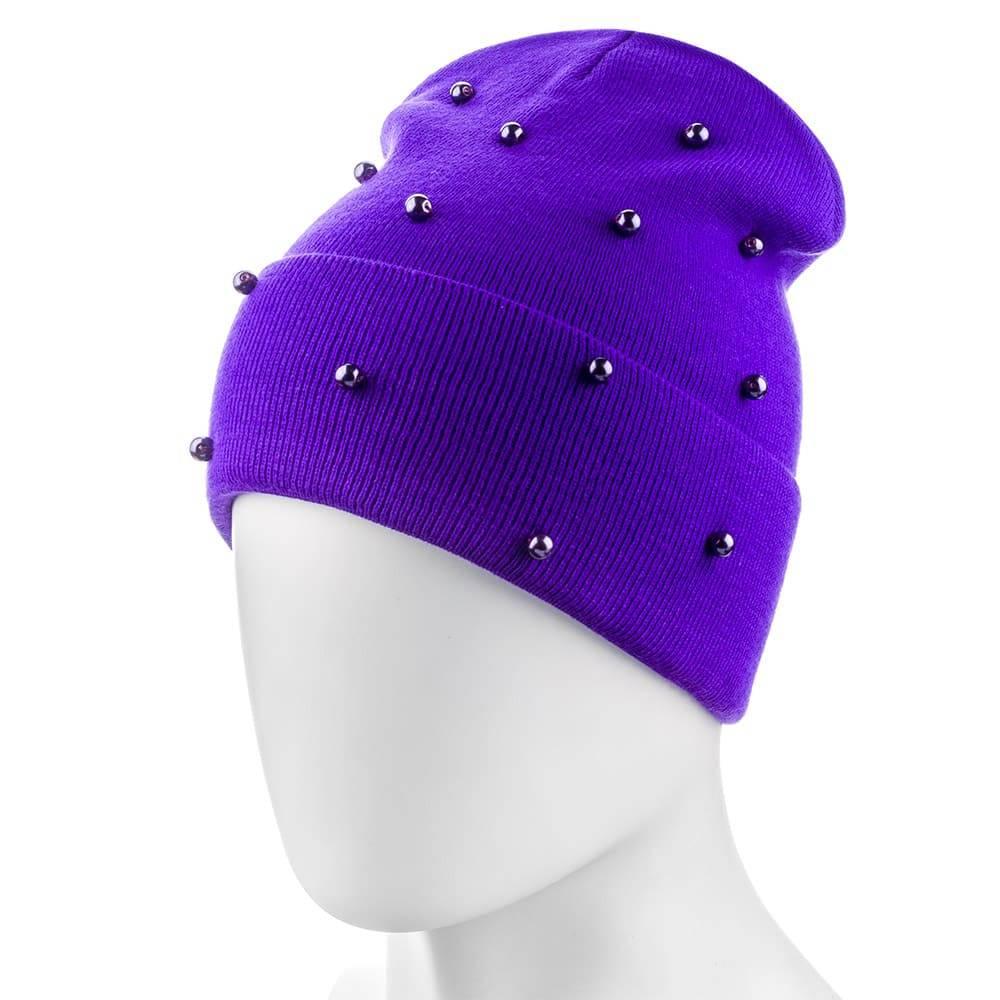 Шапка женская Zolly ZH123 one size Фиолетовый (1662859138)