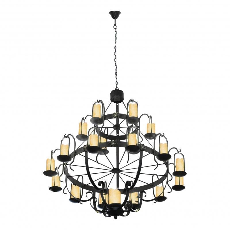 Люстра подвесная кантри Brille BKL-221S/19