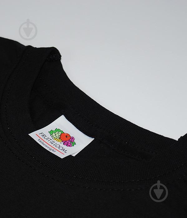 Футболка Fruit of the Loom ValueWeight 3XL Черный (0610360363XL) - фото 3