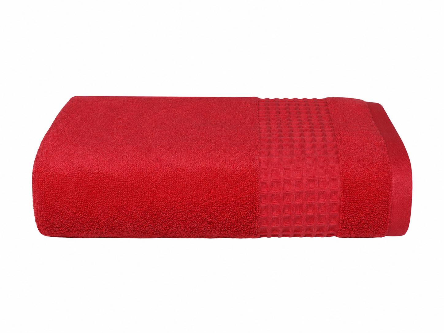 Полотенце Parisa Terry Waffle J-403 70х140 550 г/м2 Красное (35832961)