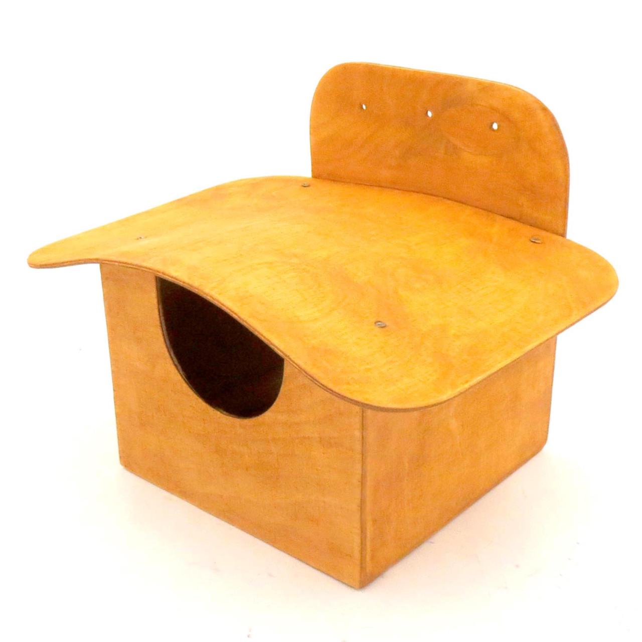 Гніздування для птахів з дерева Горлиця Каррі (ГНЗ-000103) - фото 5 Гніздування для птахів з дерева Горлиця Каррі (ГНЗ-000103) - фото 5