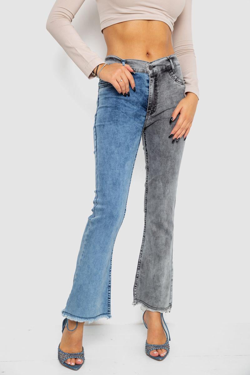 Джинсы женские расклешенные Ager 247R904 р. 30 Серо-синий (112715_823594)