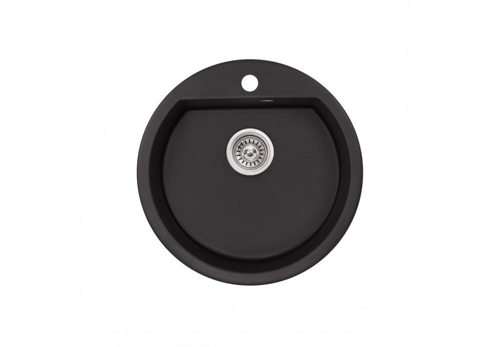 Кухонна мийка Q-tap CS D510 Black (QTD510BLA404)