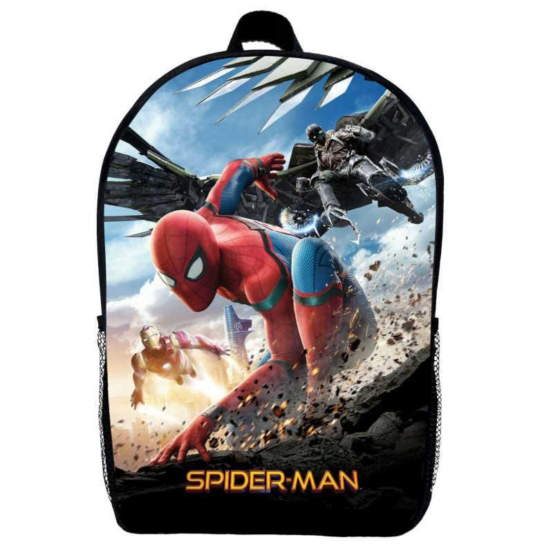 Школьный рюкзак детский Spidermen 02 29х21х9 см 5 л Черный (2199354025)