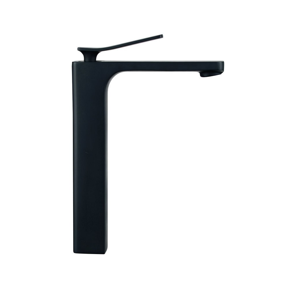 Смеситель для умывальника Rea Sonic Black High Черный Смеситель для умывальника Rea Sonic Black High Черный