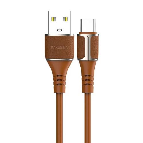 Кабель Kakusiga Flash Auclear Series KSC-418 USB-Type-C 1 м 3,2А (10218927)