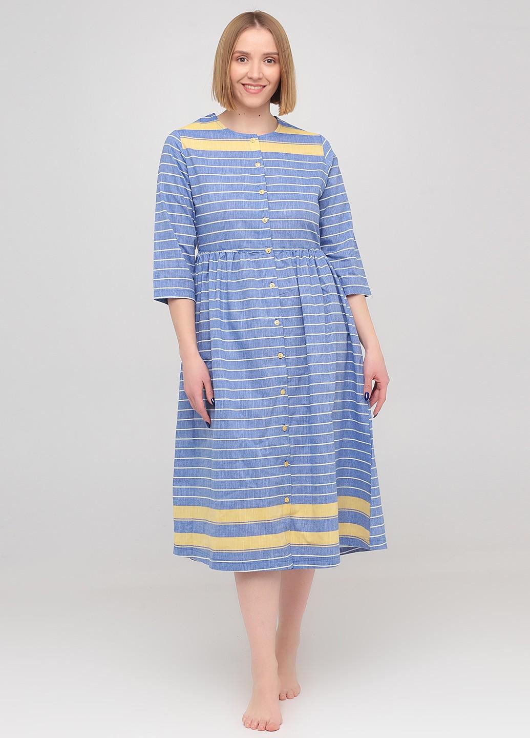 Халат женский Imajinal 38 Голубой (82653-04)