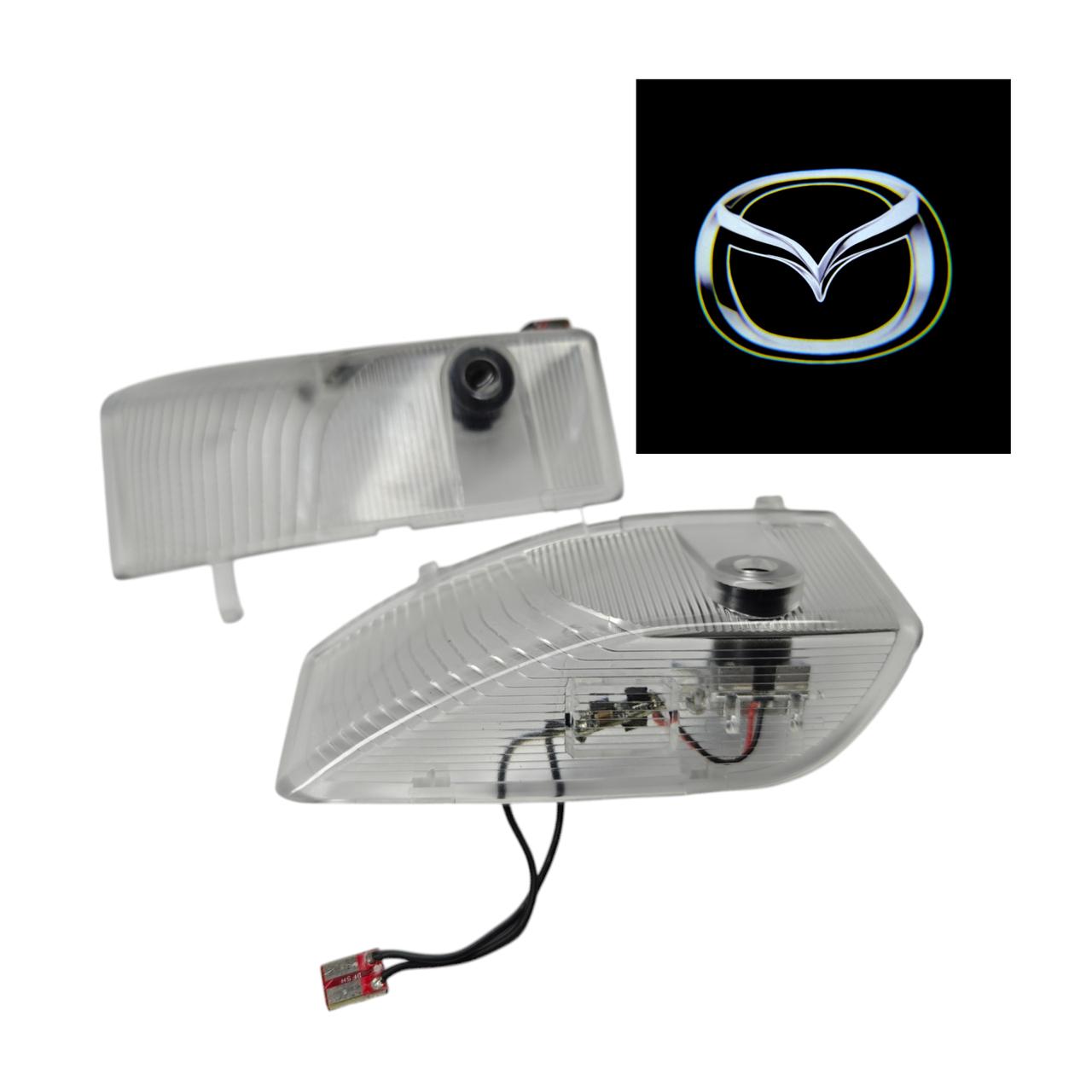 Подсветка на дверь автомобиля светодиодная штатная с логотипом MAZDA 6 2004-2008 (2474009675) - фото 2 Подсветка на дверь автомобиля светодиодная штатная с логотипом MAZDA 6 2004-2008 (2474009675) - фото 2