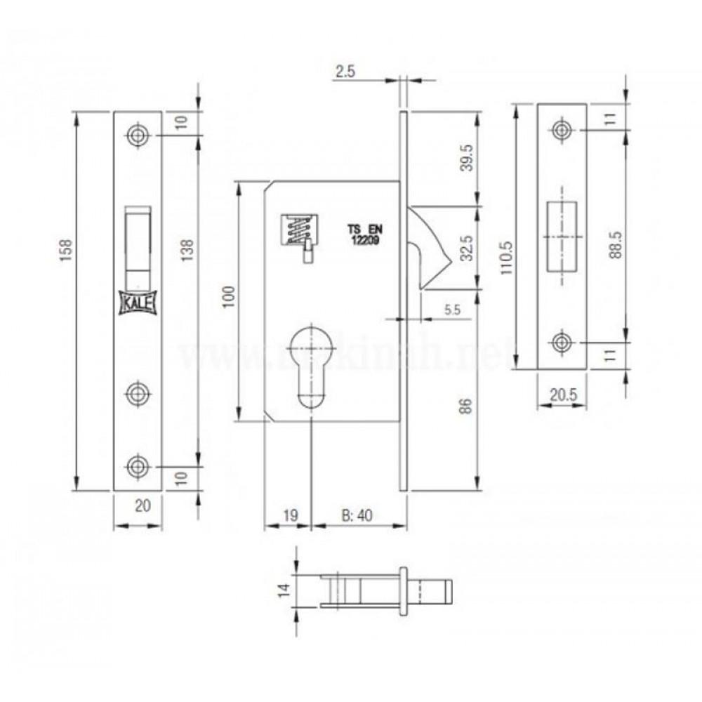 Замок цилиндровый 201 бексет 40 мм (1-30123) - фото 2 Замок цилиндровый 201 бексет 40 мм (1-30123) - фото 2