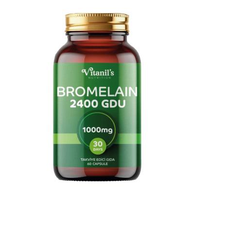 Добавка дієтична Vitanil's Бромелайн 60 капс. (294732) - фото 1