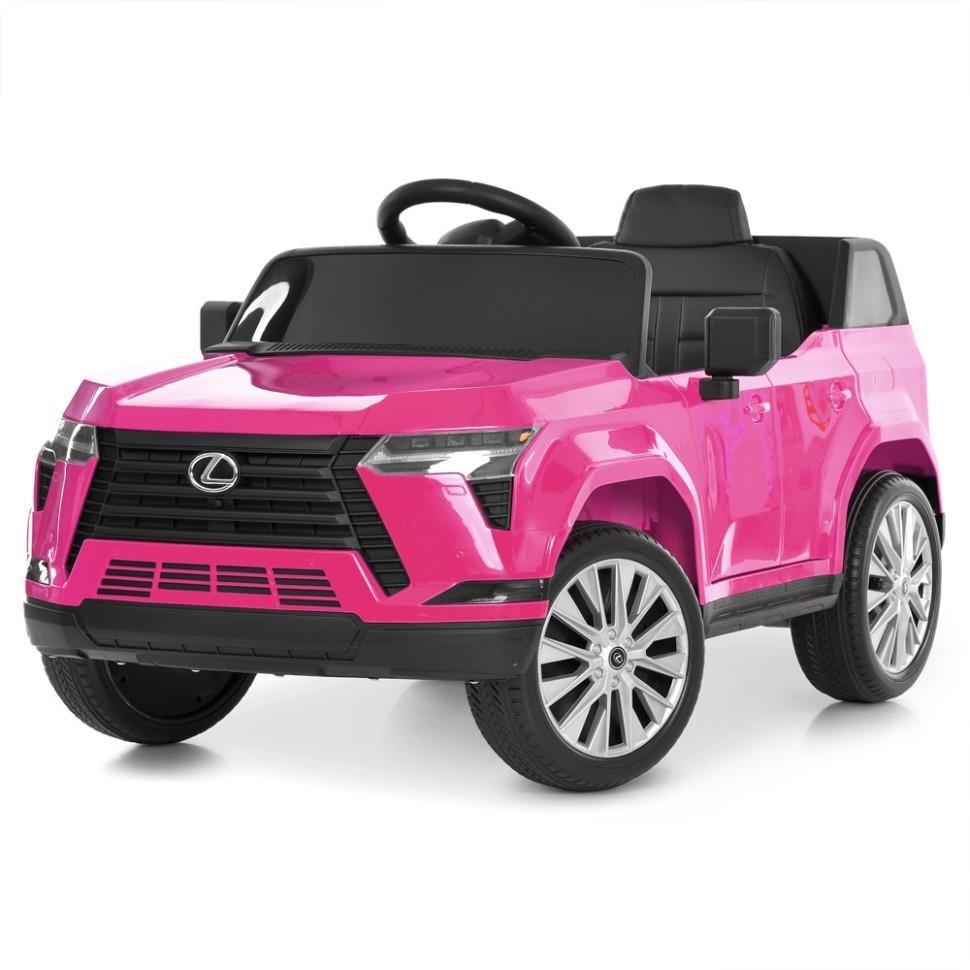 Детский электромобиль джип Bambi Lexus от 3 лет 12V до 25 кг Розовый (DE-169-E-1137)