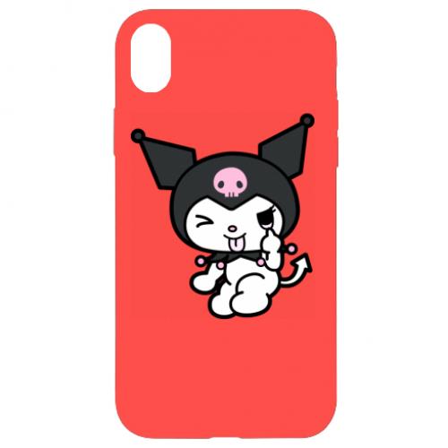 Чехол для iPhone XR Kuromi hello kitty