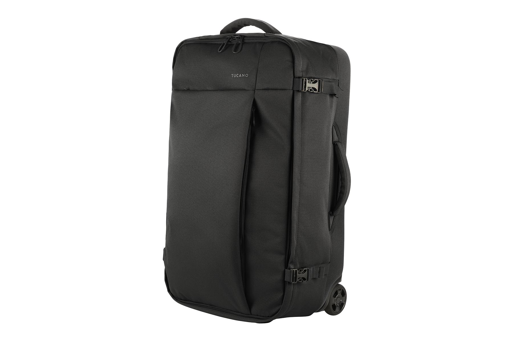 Сумка дорожная Tucano Tugo M Trolley полиэстер с колесной системой 45 л Черный (636000) - фото 4 Сумка дорожная Tucano Tugo M Trolley полиэстер с колесной системой 45 л Черный (636000) - фото 4
