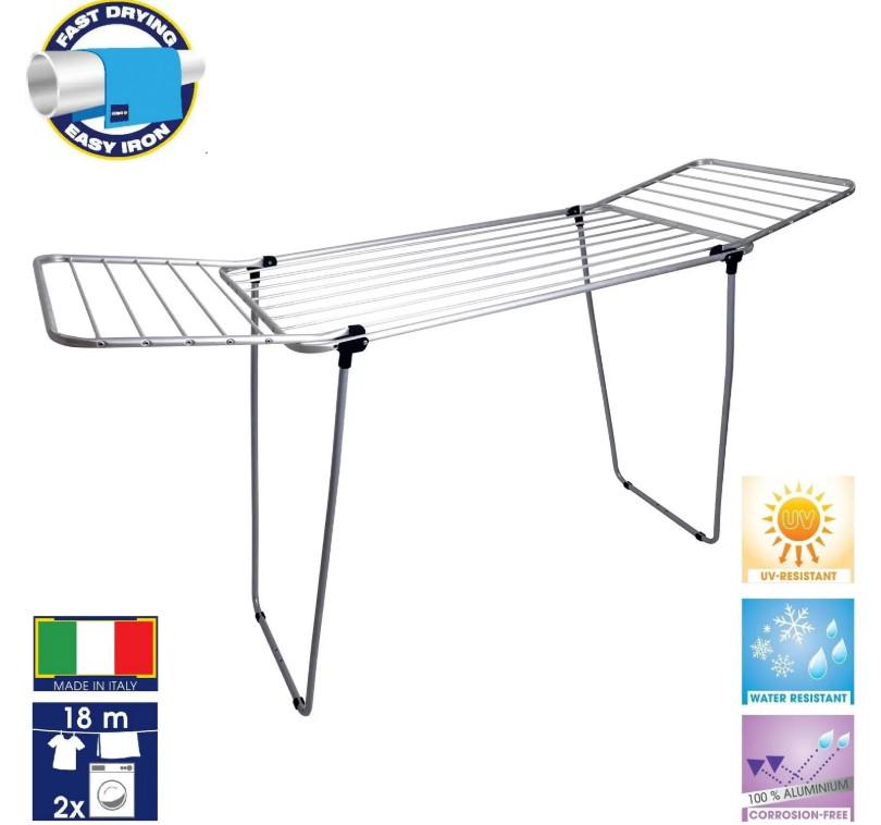 Сушилка для белья напольная Casa Si Pluto 18 м Silver (CS92748Q05) - фото 5
