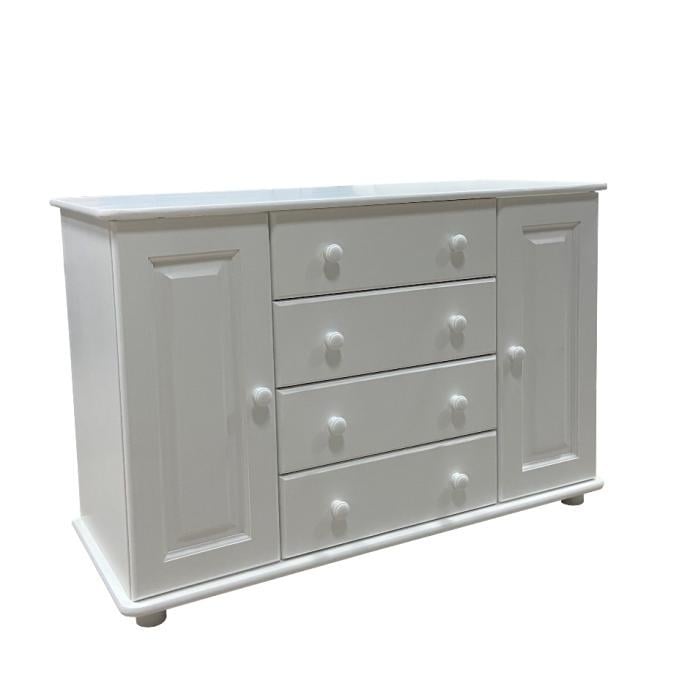 ᐉ Комод деревянный Скиф К-2 Белый (15207540) • Купить в Киеве, Украине ...