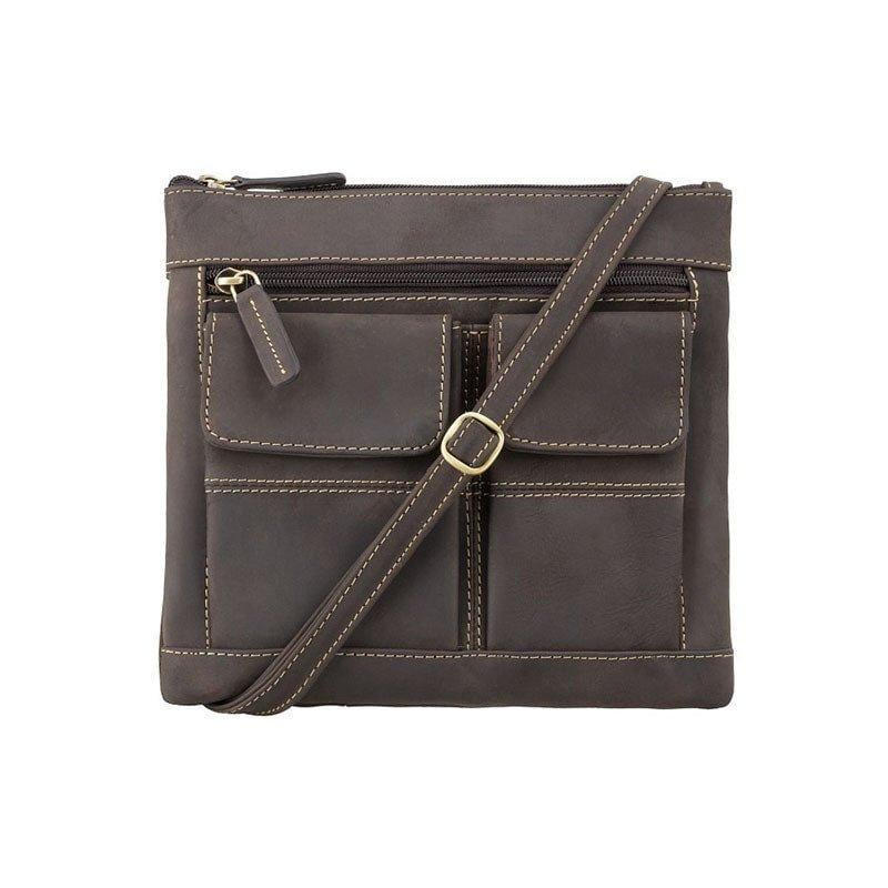Жіноча сумка Visconti 18608/A Slim Bag Oil Brown (18608 OIL BRN)