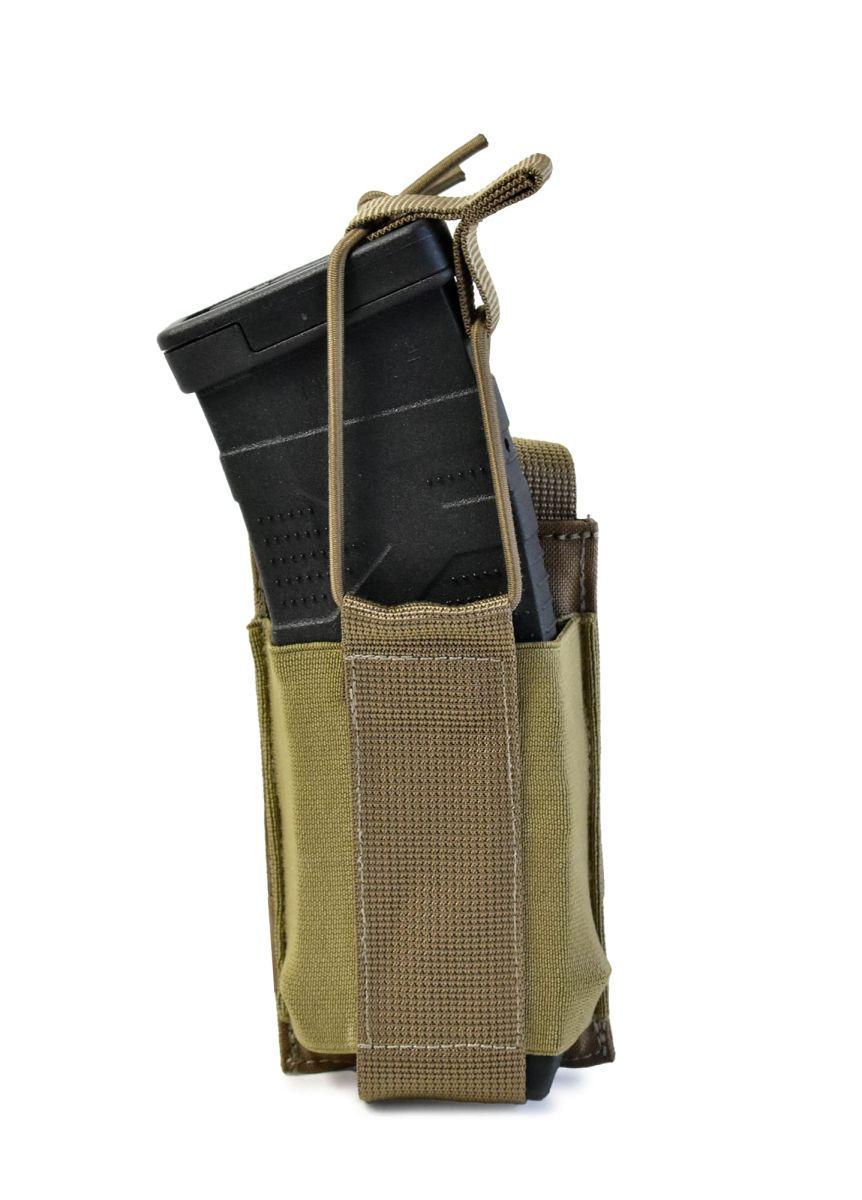 Підсумок для магазинів одинарний GIG military Elastic еластичний Coyot (2311000-c) - фото 1