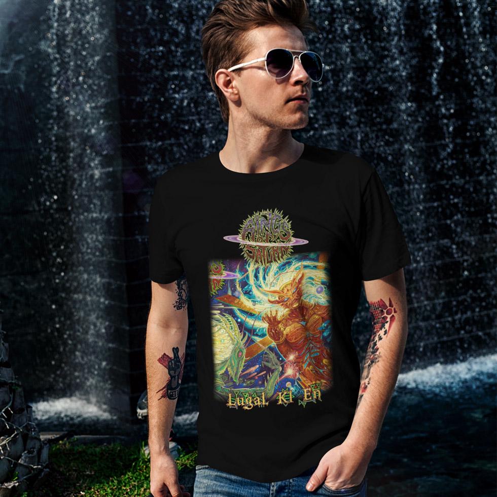 Футболка унисекс Rings Of Saturn Lugal Ki En 4XL Черный (0000011389)
