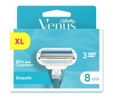Змінні леза для гоління Gillette Venus Smooth XL 8 шт. (7345343)