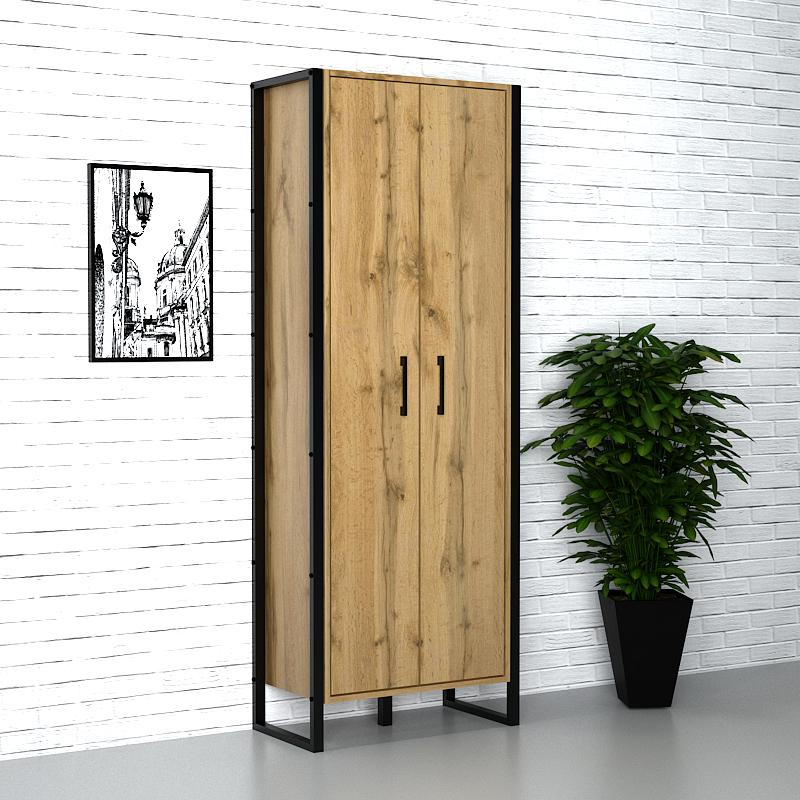 Шафа офісна Гамма стиль Лофт ШЛГ-4А 600x400x1900 мм Дуб Аппалачі (23232) Шафа офісна Гамма стиль Лофт ШЛГ-4А 600x400x1900 мм Дуб Аппалачі (23232)