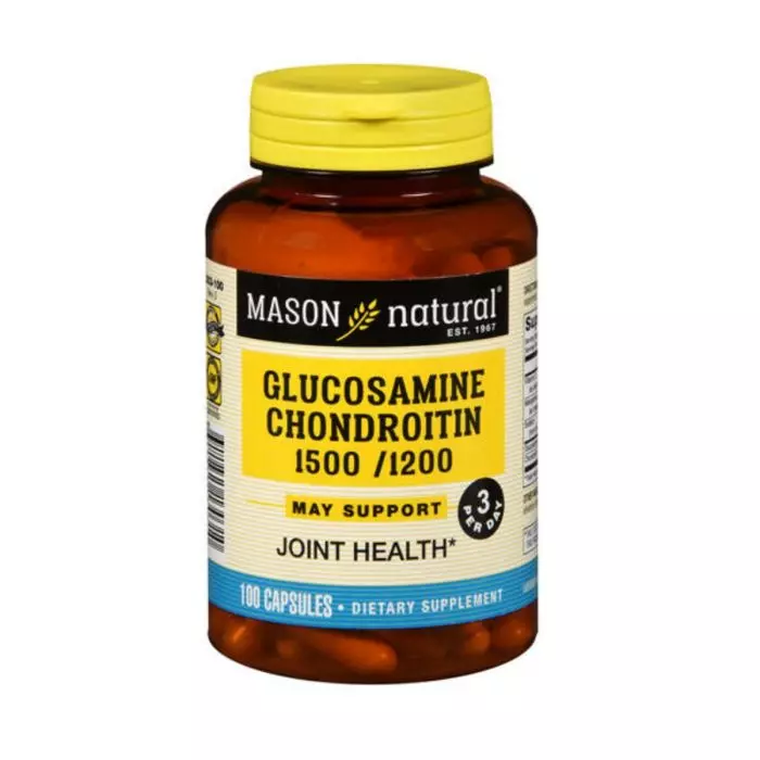 Витамины рыбий жир Mason Natural Glucosamine Chondroitin 100 шт. (MAV13031)