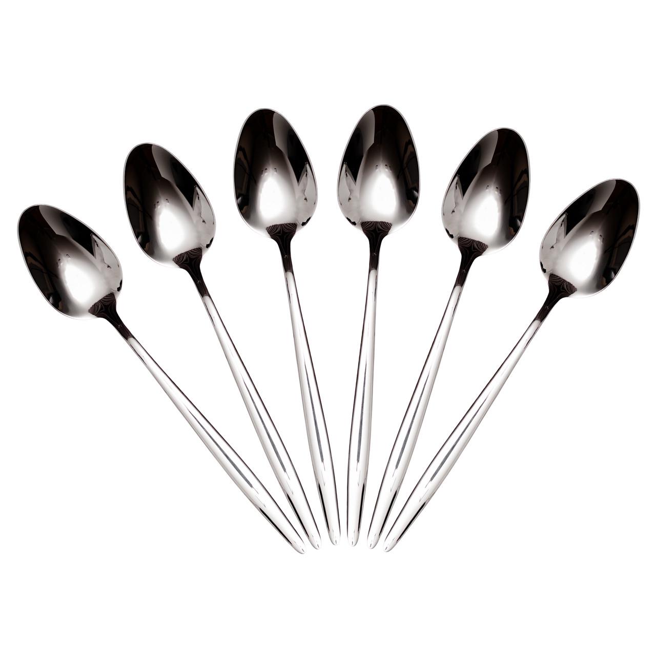 Набор столовых ложек SHINY из нержавеющей стали 6 шт. (HP-8-27) - фото 2