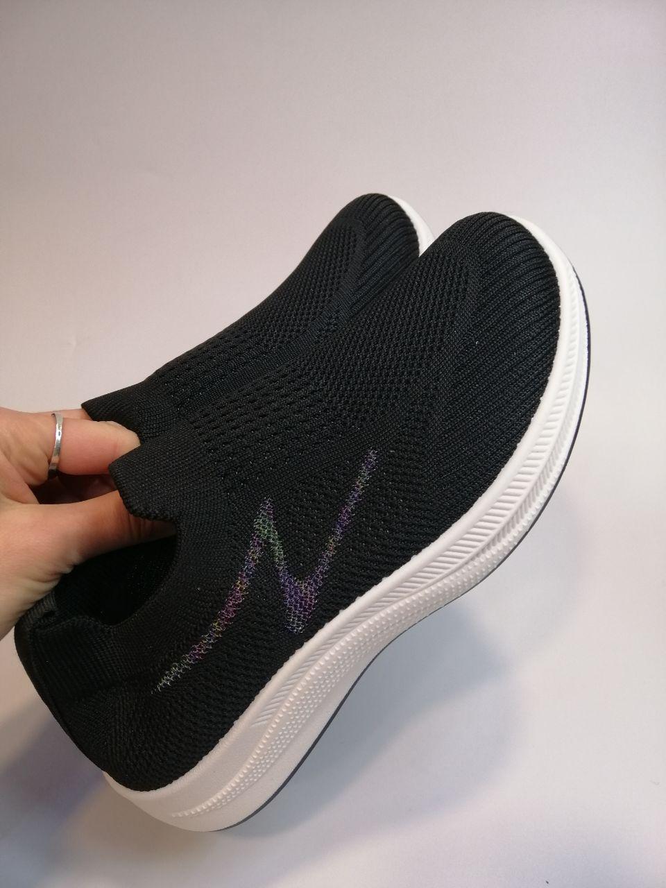 Кросівки для дівчинки Apawwa р. 36 21,6 см Чорний (507 Z black) - фото 2 Кросівки для дівчинки Apawwa р. 36 21,6 см Чорний (507 Z black) - фото 2