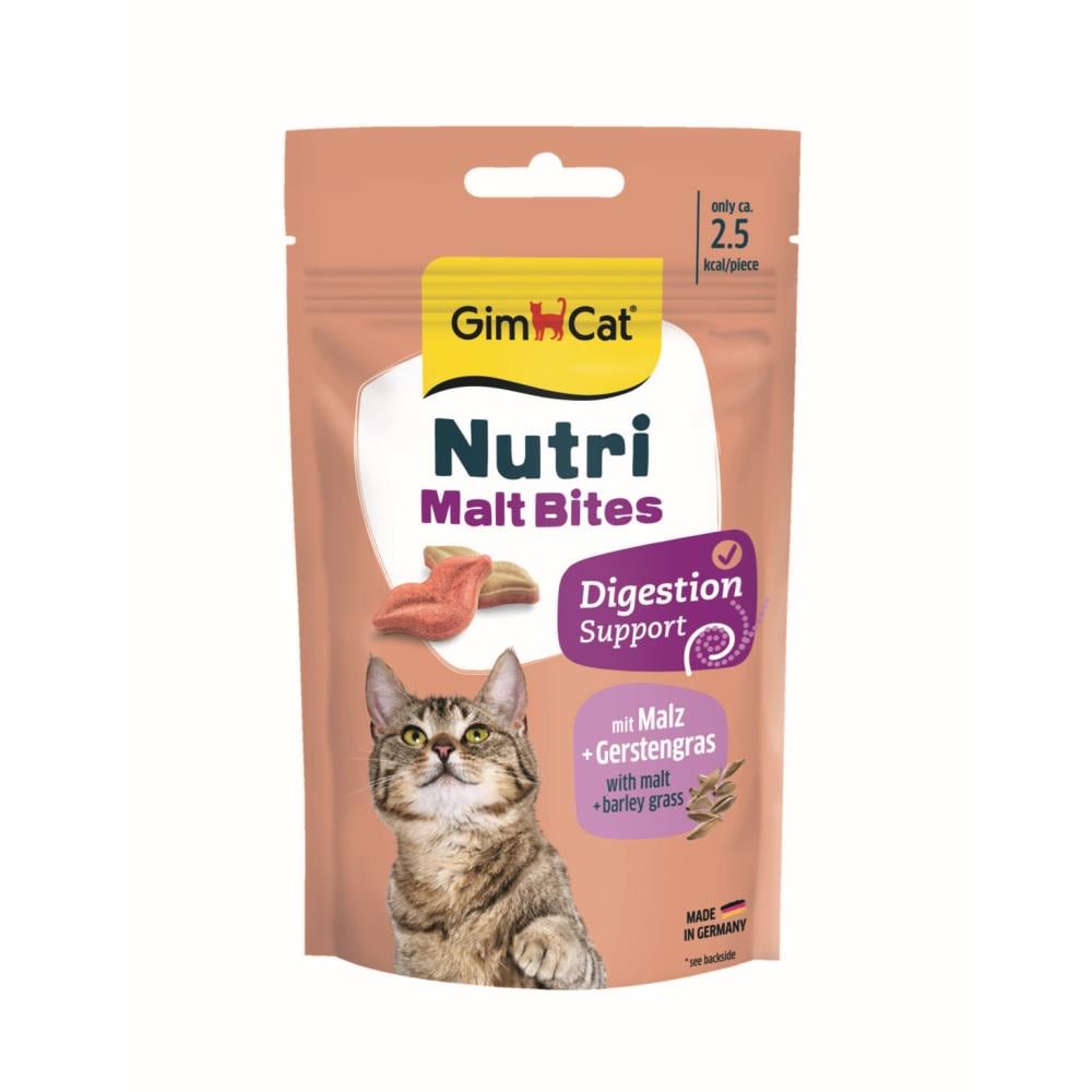 Витамины GimCat Nutri Malt Bites для кошек для вывода шерсти из желудка 40 г (37493943) Витамины GimCat Nutri Malt Bites для кошек для вывода шерсти из желудка 40 г (37493943)