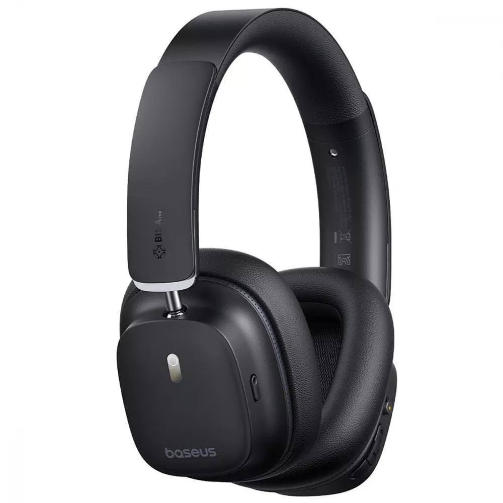 Навушники Baseus Bowie 30 Max накладні Bluetooth 5.4 з ANC Чорний (627274)