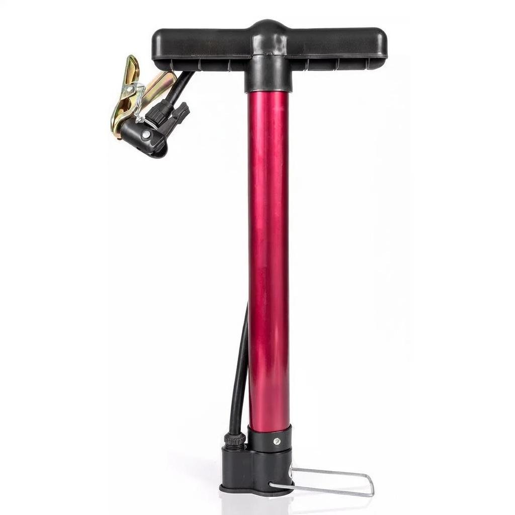 Насос напольный AV металл Красный (VR-6328)