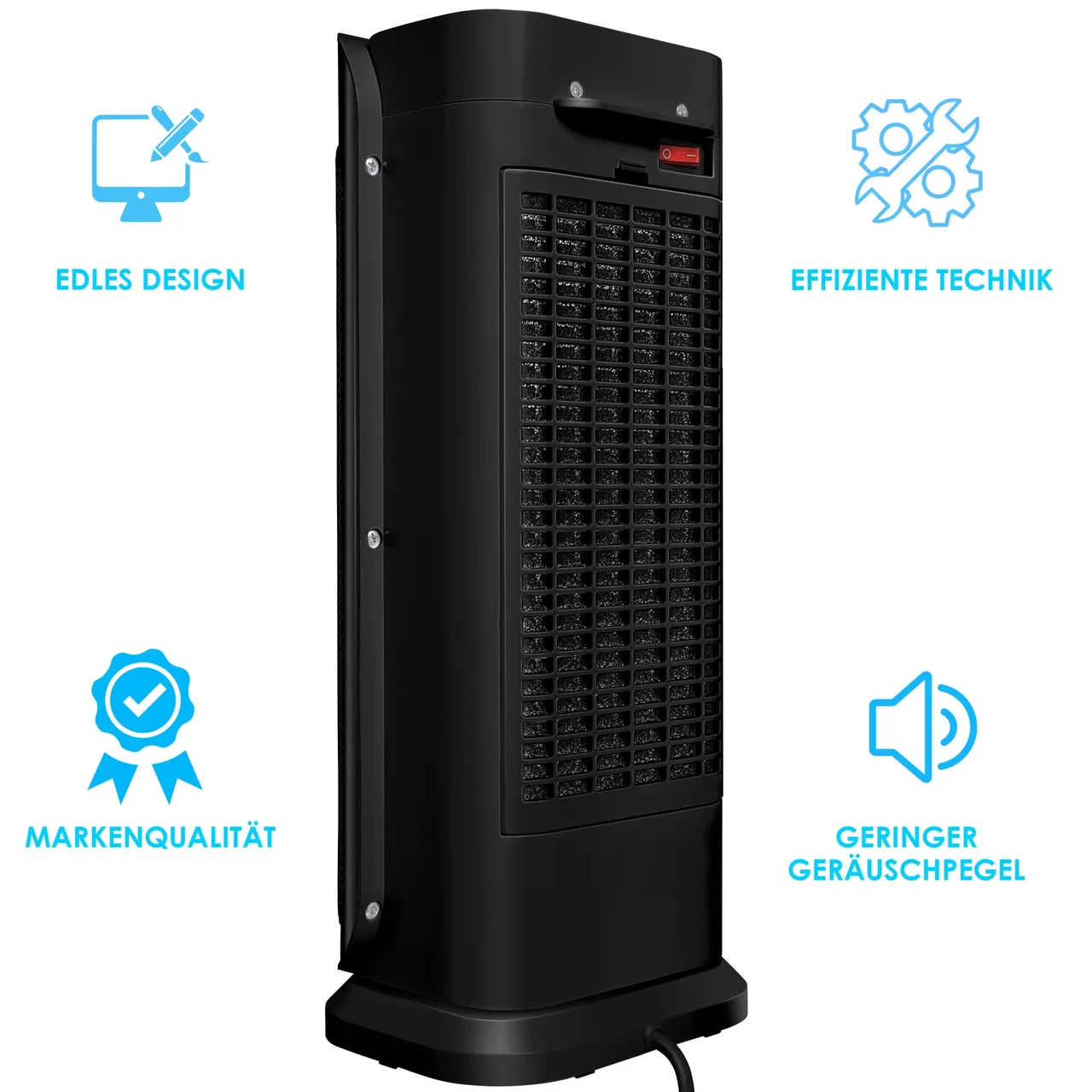 Тепловентилятор побутовий KESSER 2000 Вт - фото 3 Тепловентилятор побутовий KESSER 2000 Вт - фото 3