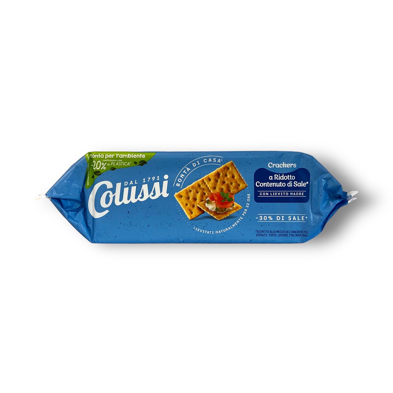 Крекер COLUSSI crackers aridotto contenutto di sale 500 г (1635908452) - фото 4