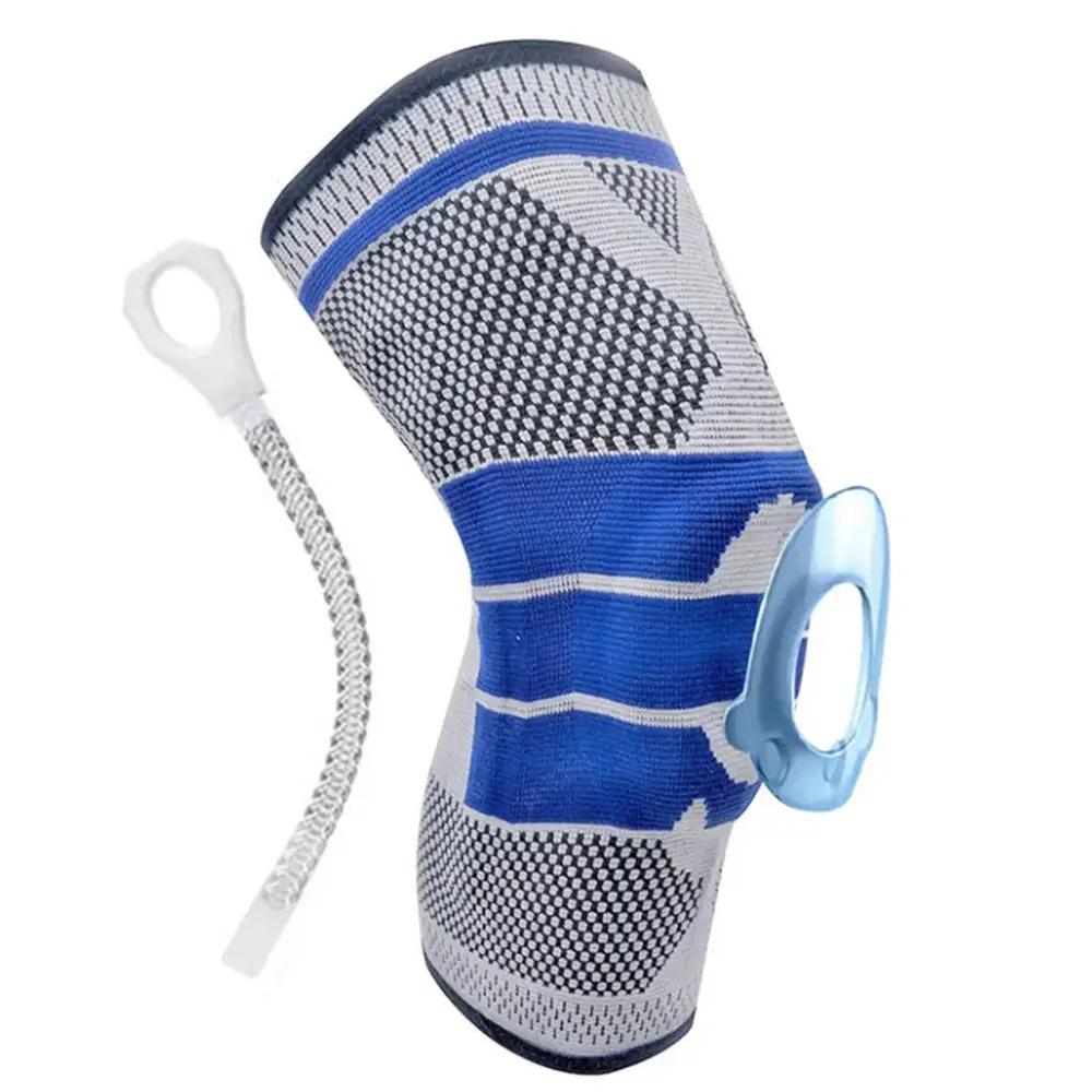 Фіксатор для коліна KNEE SUPPORT XL Сірий (ULT-0361973) - фото 2