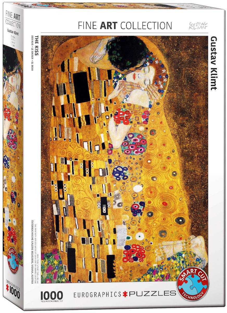Пазл Eurographics Поцелуй Густав Климт 1000 эл. (6000-4365)