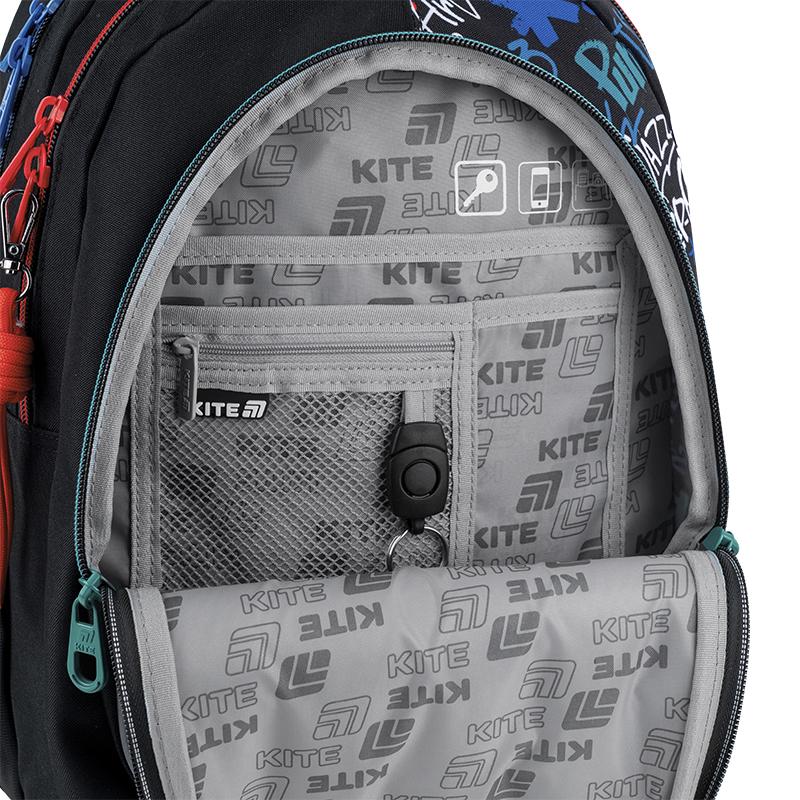 Школьный рюкзак KITE Education teens K25-8001M-1 с ортопедической спинкой (995346) - фото 16 Школьный рюкзак KITE Education teens K25-8001M-1 с ортопедической спинкой (995346) - фото 16