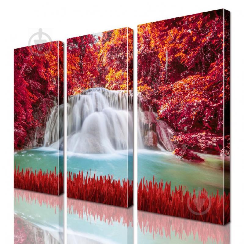 Модульная картина Водопад ADNA0165 размер 150 х 180 см