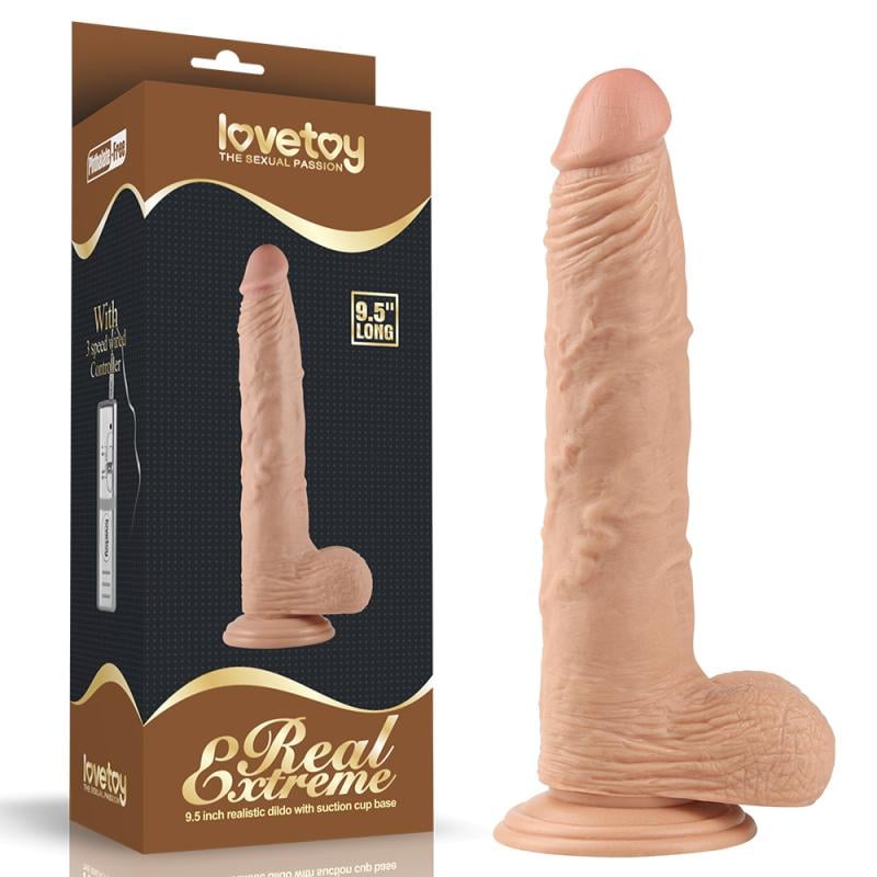 Фаллоимитатор реалистичный на присоске Real Extreme Dildo 9.5 (1000040305)