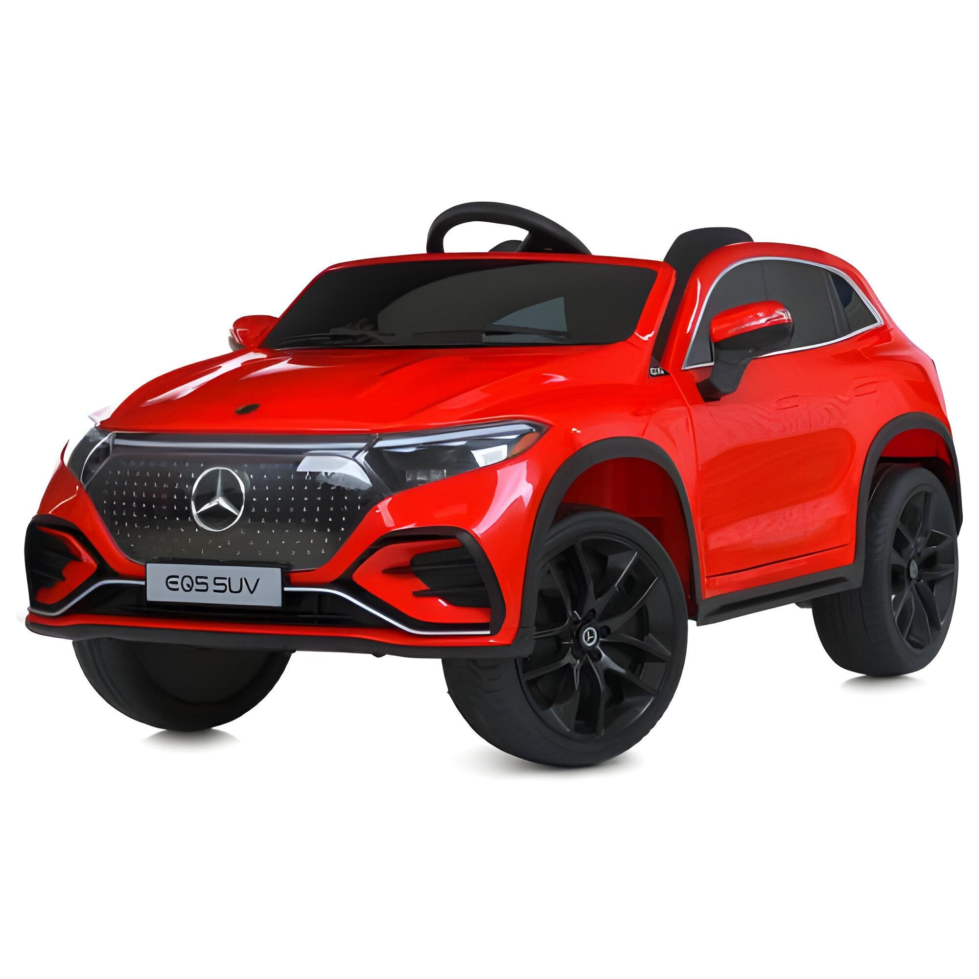 Электромобиль детский Mercedes M 6161EBLR-3 12V пульт EVA Красный (27714141)