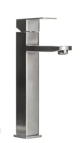 Змішувач для умивальника Perla Oceli високий Сатин (PSS9103-B)