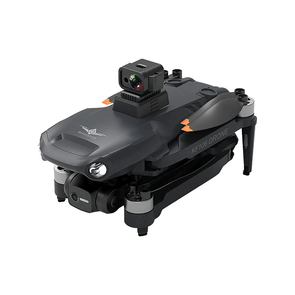 Квадрокоптер KFPLAN KF106 MAX 4K и HD камеры GPS БК Black (d197) - фото 6