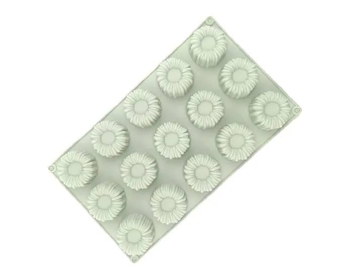 Форма Ромашка ММ-G423 на 15 ячеек силиконовая (ee214d83)