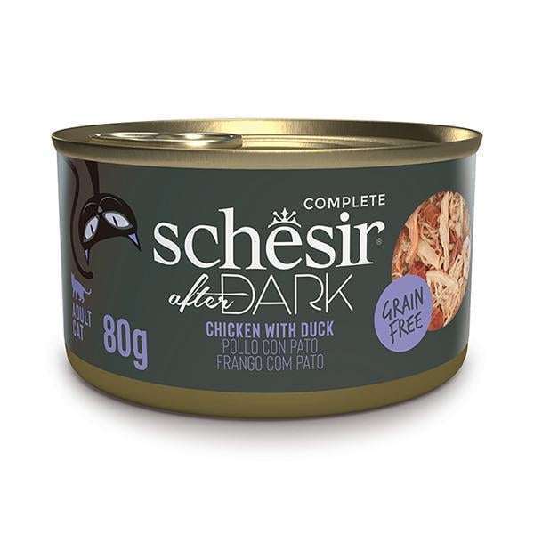 Консерва Schesir After Dark Chicken With Duck 80 г