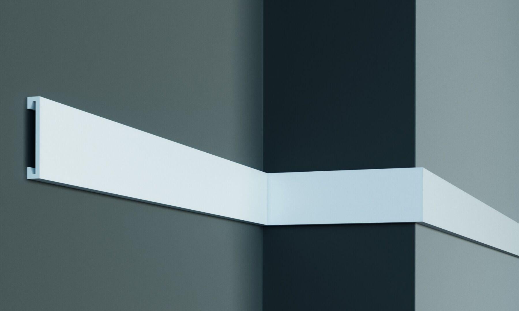 Молдинг с гладким профилем Grand decor HCR 506 70x12х2000 мм (12369448)