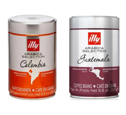 Набор Кофе в зернах №2 Illy 100% arabica ж/б 2шт (35371086)