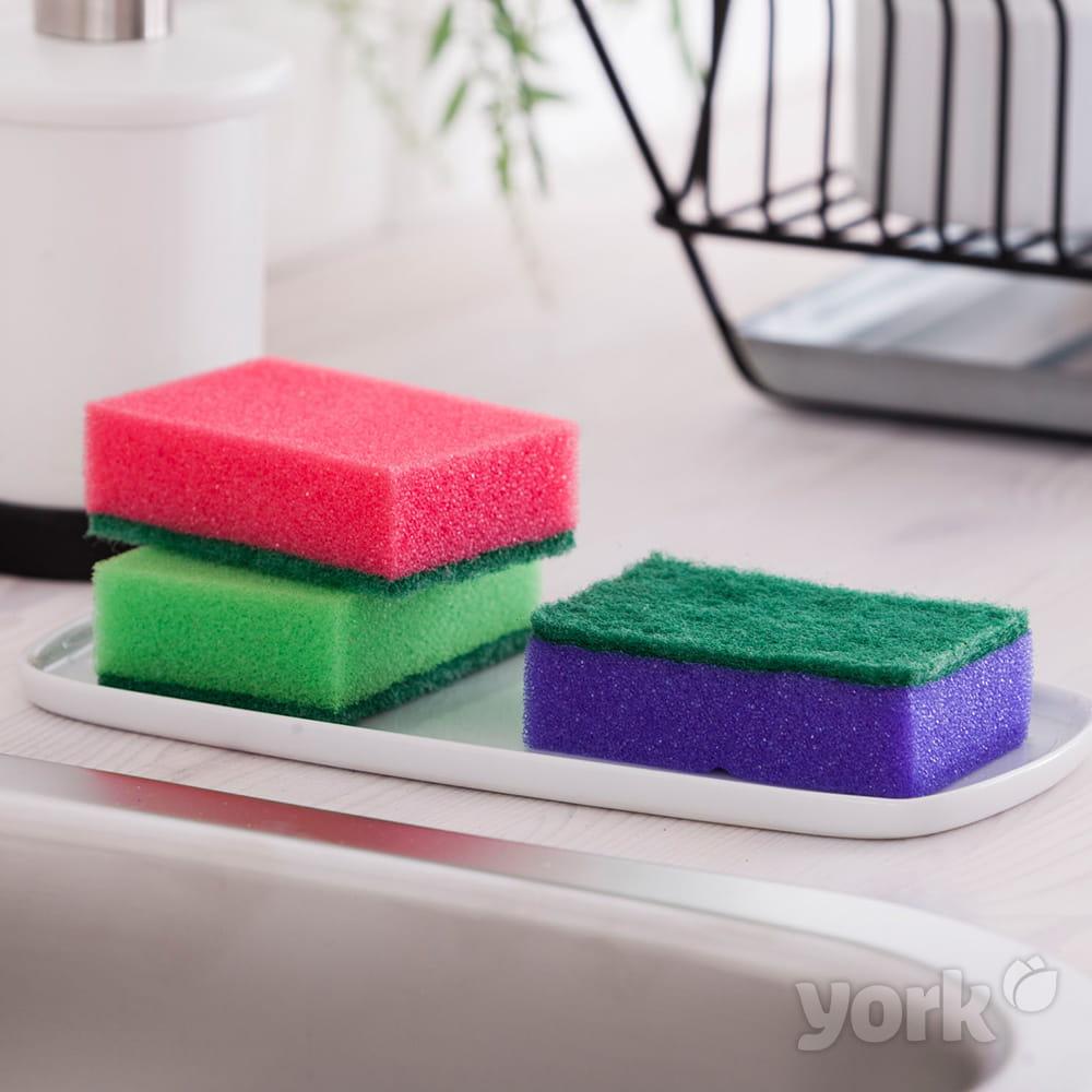 Губка для миття посуду York 24+4 шт. (2379721699) - фото 2 Губка для миття посуду York 24+4 шт. (2379721699) - фото 2