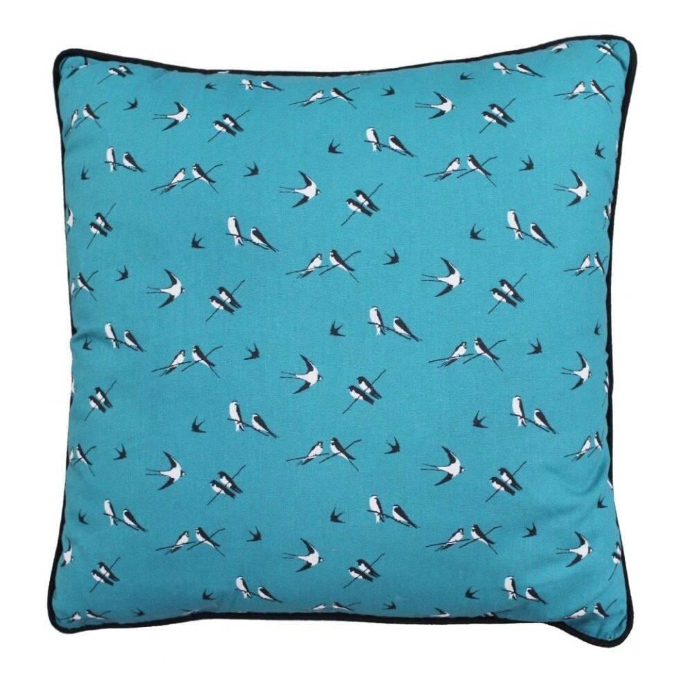 Подушка декоративная Maestro 40x40 см Мятный/Черный (000097124)