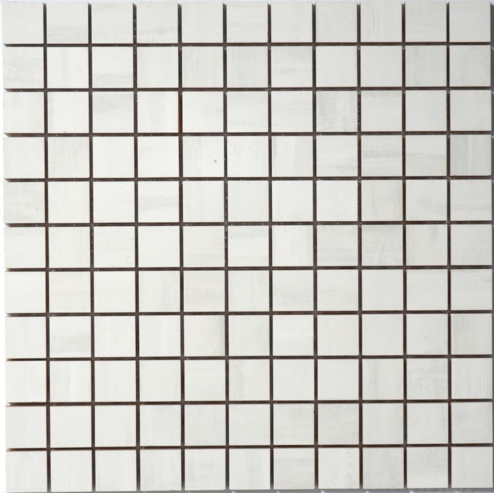 Керамическая мозаика Kotto Ceramica СМ 3100 C 300x300x9 мм/25x25 мм Laterizio White